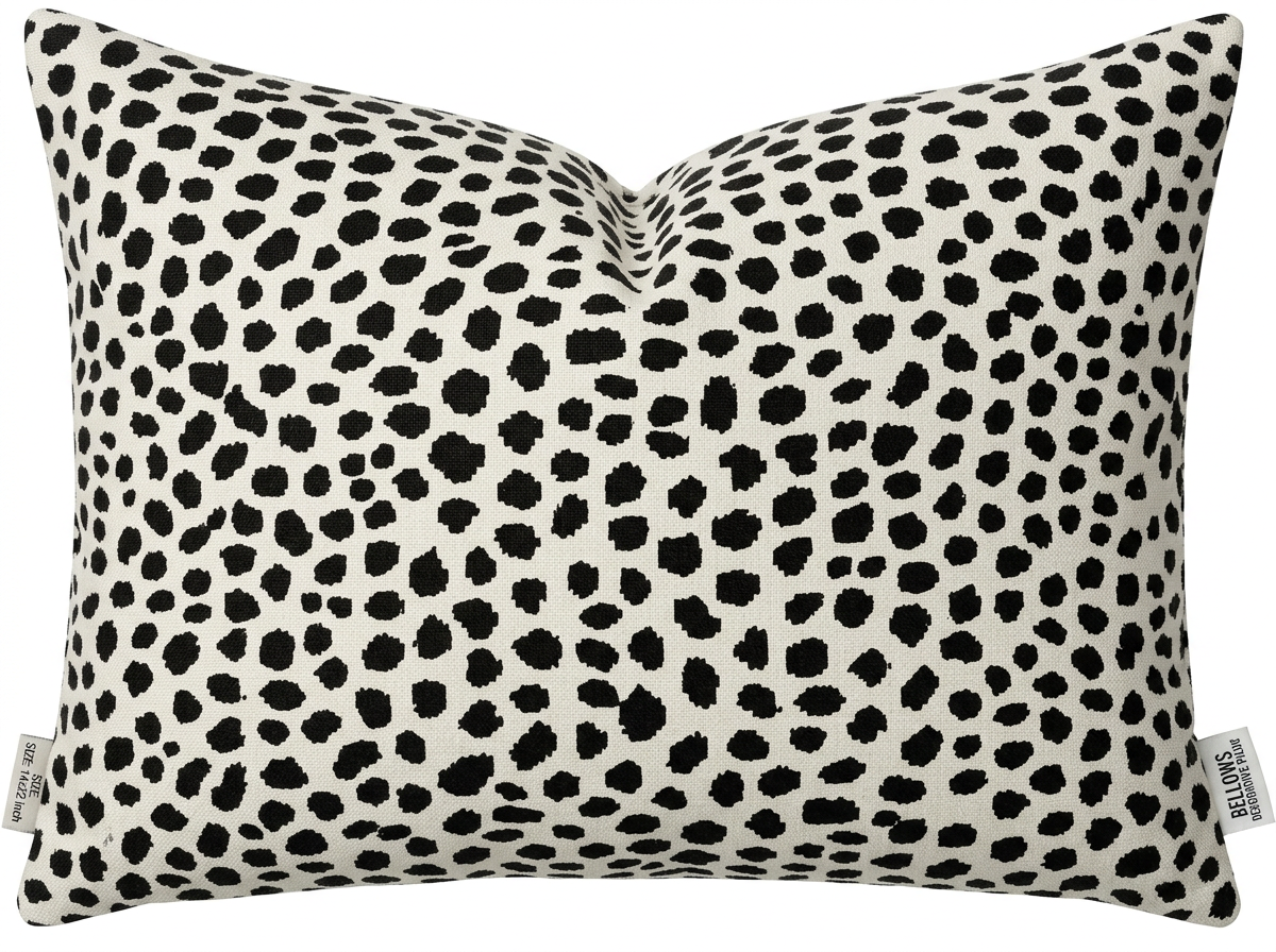 WILLOWS, Weighted Pillows Pebble B&W